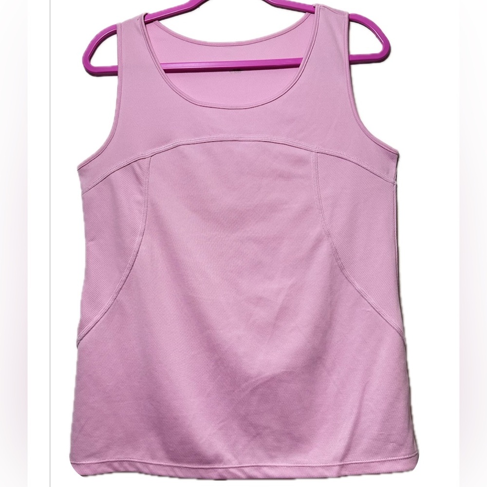 Jockey Pink‎ Tank Top Sleeveless, Rounded Neck, Shaped Seams, Size Medium - NWOT